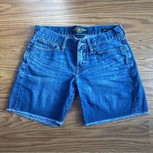 Lucky Brand Women’s Blue Denim Jean Shorts Abbey Short Size 2/26 Casual Classic